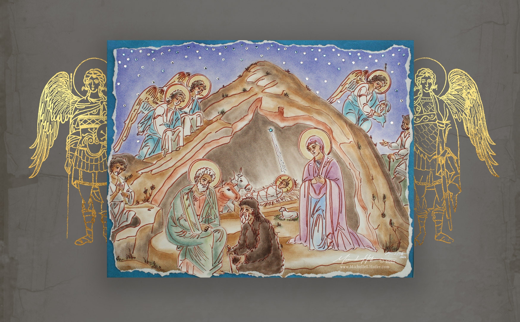 The Nativity of Christ, 2011 by Michelle L Hofer