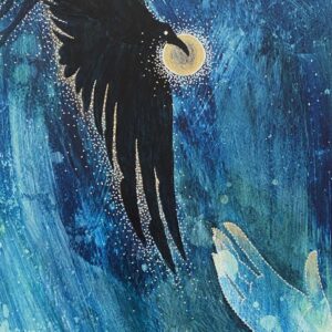 Divine Hope (Elijah’s Raven), 2020 by Michelle L Hofer